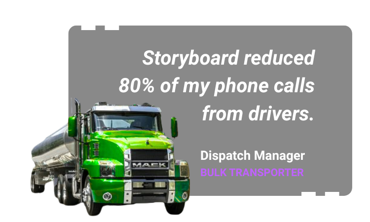 Header - Tanker Truck w Quote
